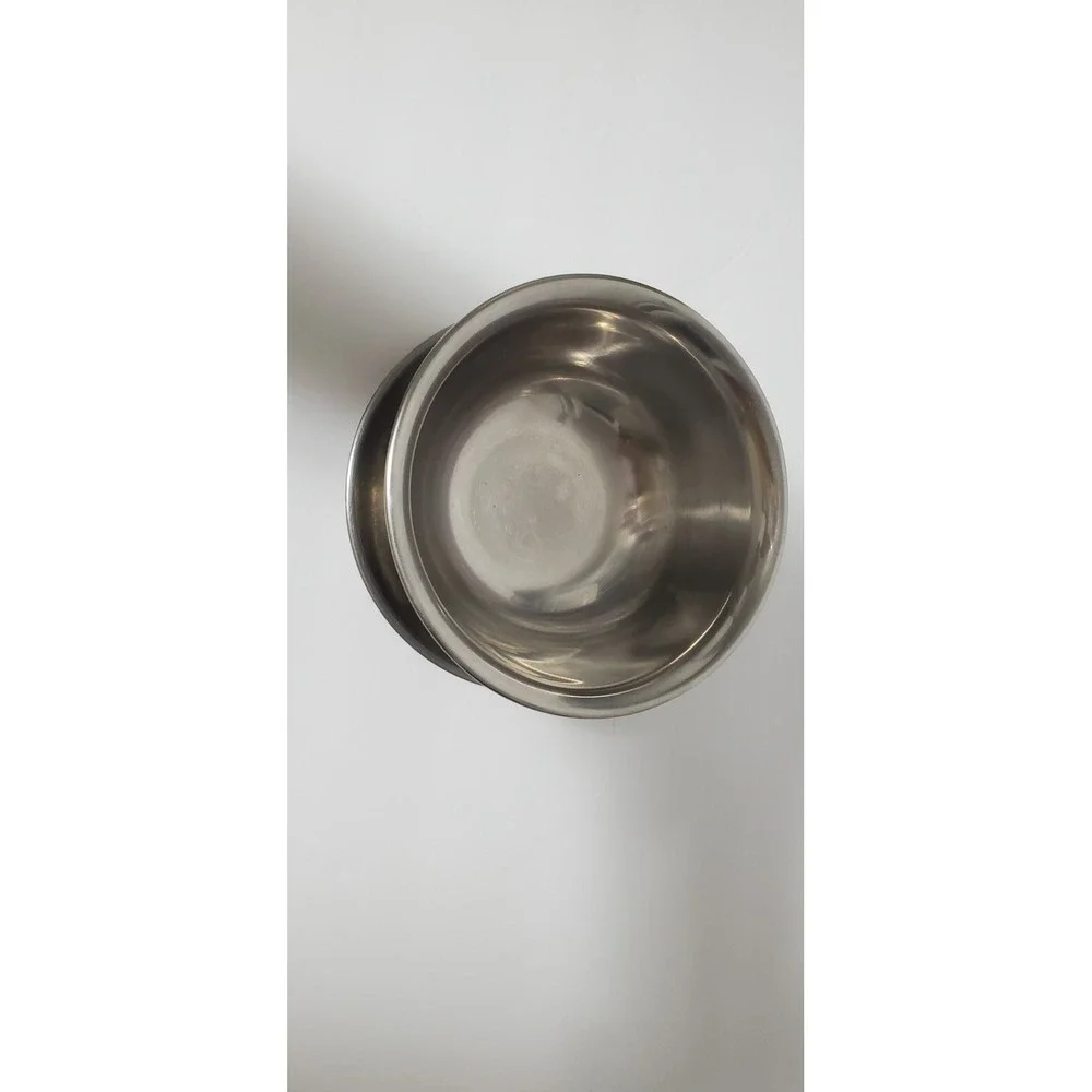 Vintage GRAVY BOAT Stainless Steel Saucer Sauce DIP‎ Bowl Denmark Unique MCM